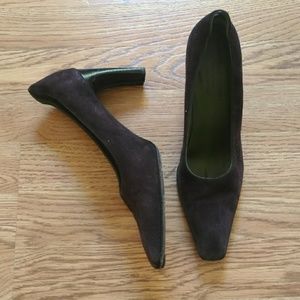Suede Leather Donald J. Pliner Heels